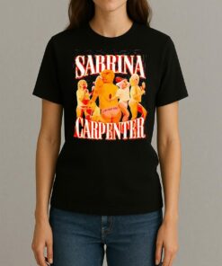Sabrina Carpenter Its Saturday Night Graphic Shirt Womentee
