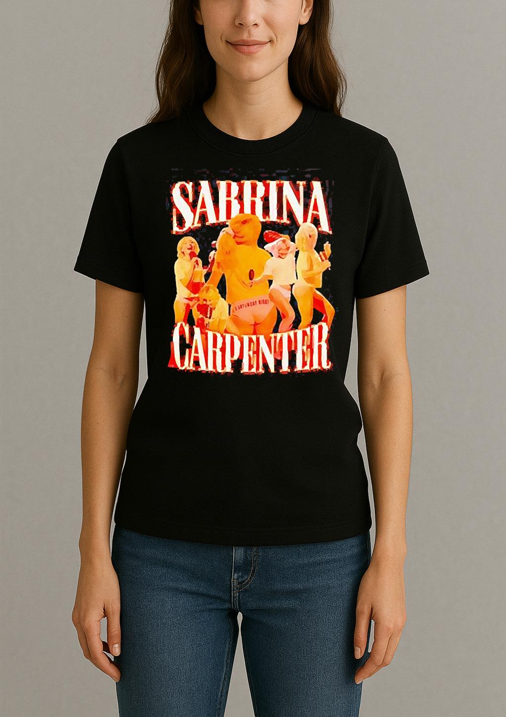 Sabrina Carpenter Its Saturday Night Graphic Shirt Womentee