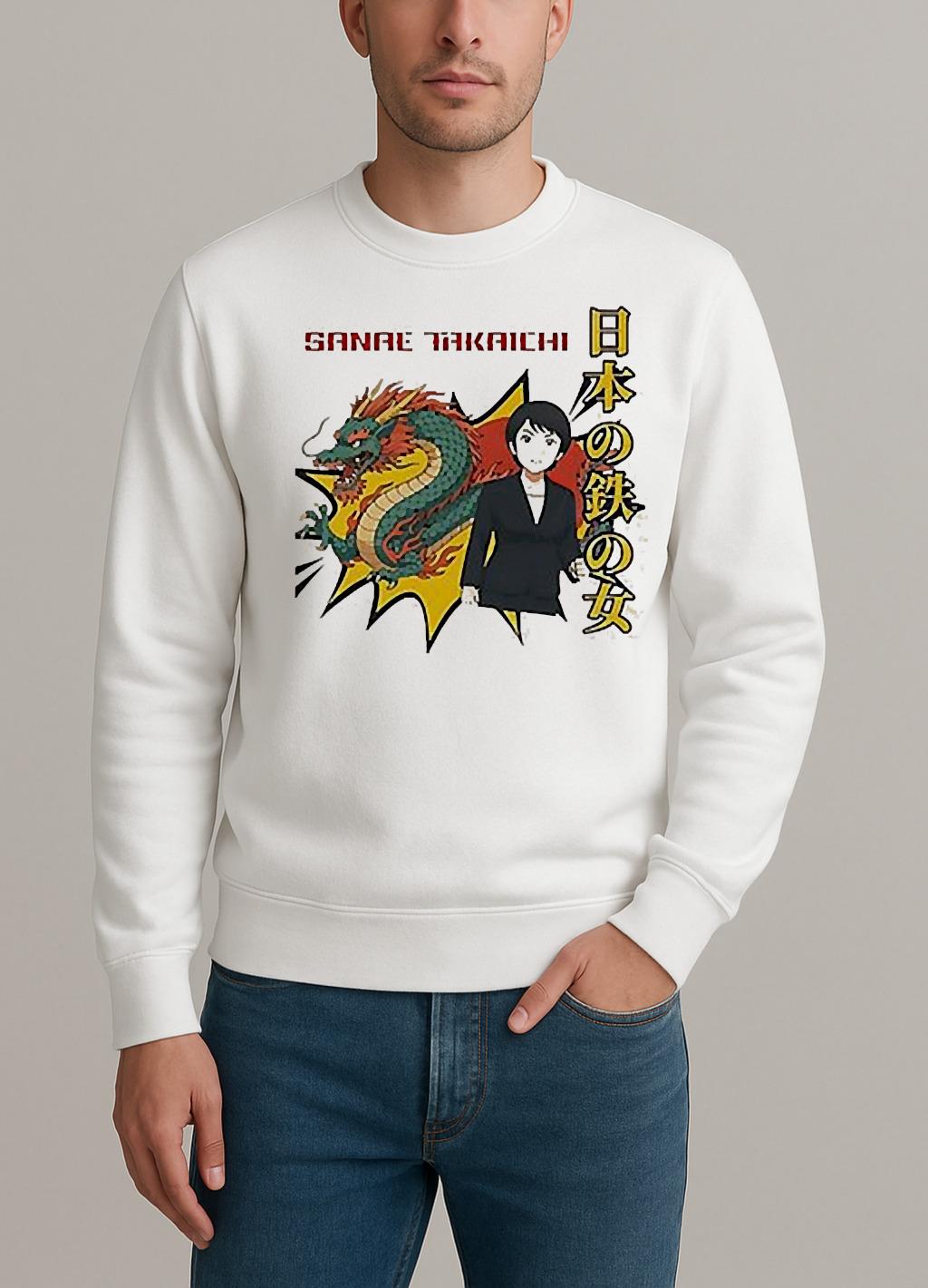 Sanae Takaichi Animeiron Lady Of Japan Vintage sweater