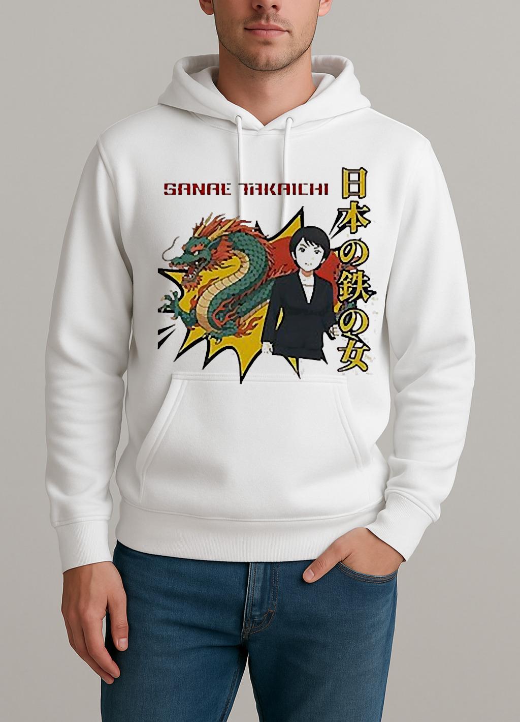 Sanae Takaichi Animeiron Lady Of Japan Vintage Unisexhoodie