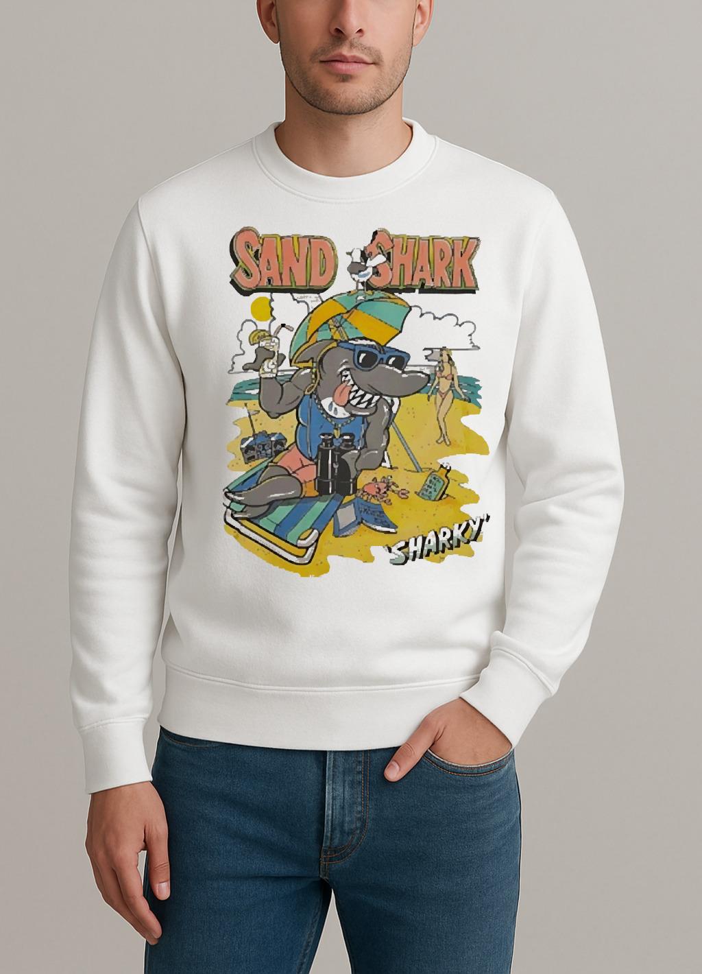Sand Shark Sharky Vintage Premium sweater