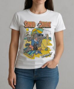 Sand Shark Sharky Vintage Premium W-tee