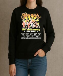 Santana 60Th Anniversary 1966 2026 Thank You For The Memories Shirt sweater