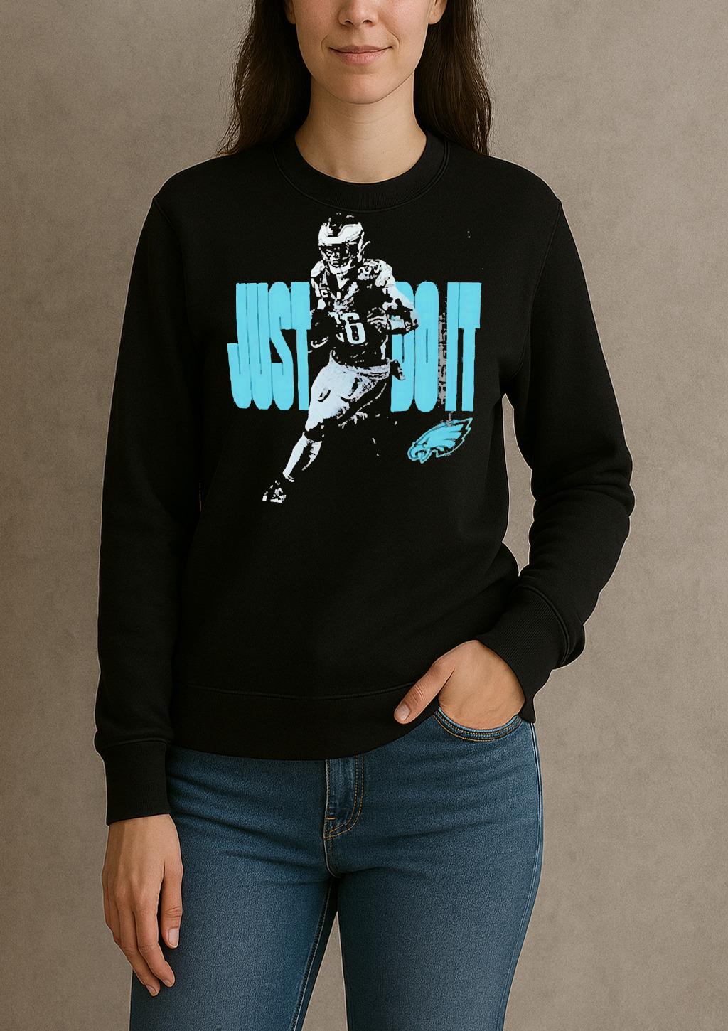 Saquon Barkley Just Do It Philadelphia Eagles Premium sweater