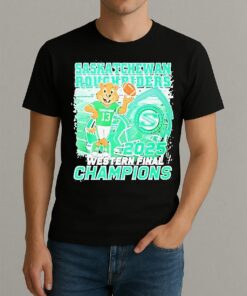 Saskatchewan Roughriders Mascot 2025 Western Final Champions Shirt
