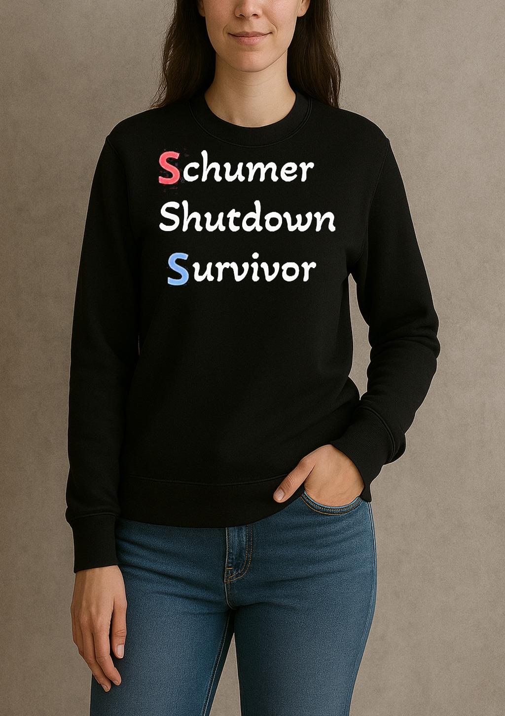 Schumer Shutdown Survivor Shirt sweater