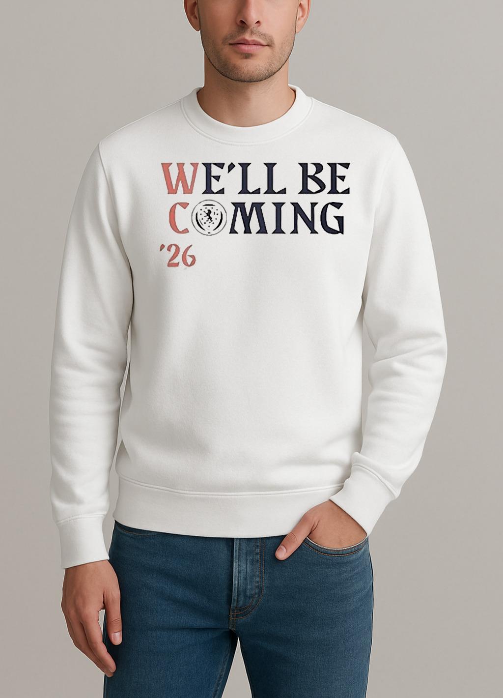 Scotland Football Well Be Coming Qualification 26 sweater