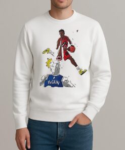 Scottie Barnes Blew A Kiss At Jared Mccain Paint sweater