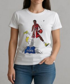 Scottie Barnes Blew A Kiss At Jared Mccain Paint W-tee