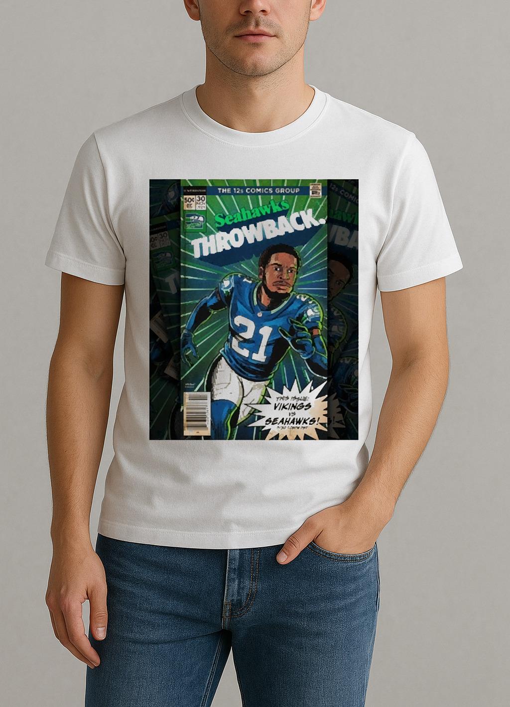 Seattle Seahawks Throwback This Issue Vikings Vs Seahawks November 30 2025 Premium Shirt