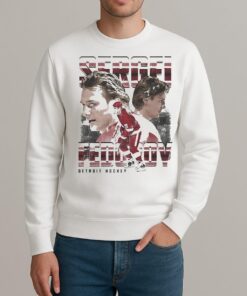 Sergei Fedorov Picture Collage Detroit Hockey Premium sweater