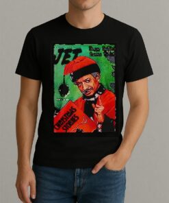 Sherman Hemsley Santa Claus Jet Happy Holiday Season To All Christmas Shirt