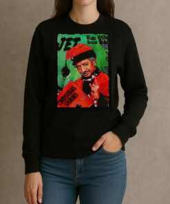 Sherman Hemsley Santa Claus Jet Happy Holiday Season To All Christmas Shirt sweater