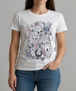 Silent Protagonist Hollow Knight Premium W-tee
