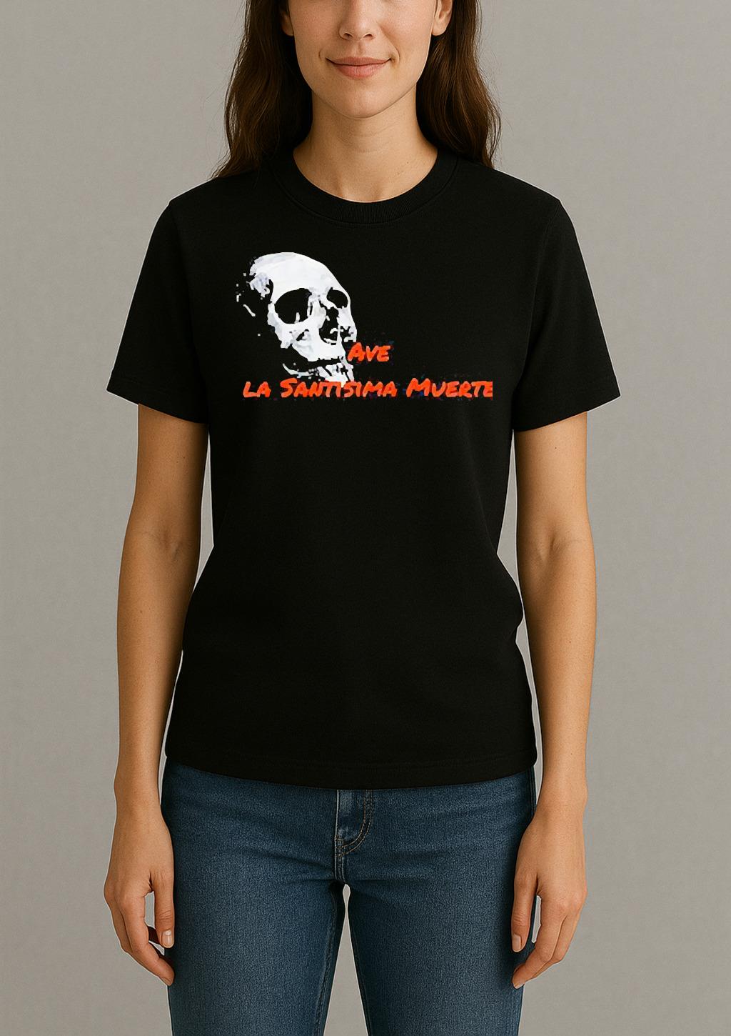 Skull Ave La Santisima Muerte Shirt Womentee