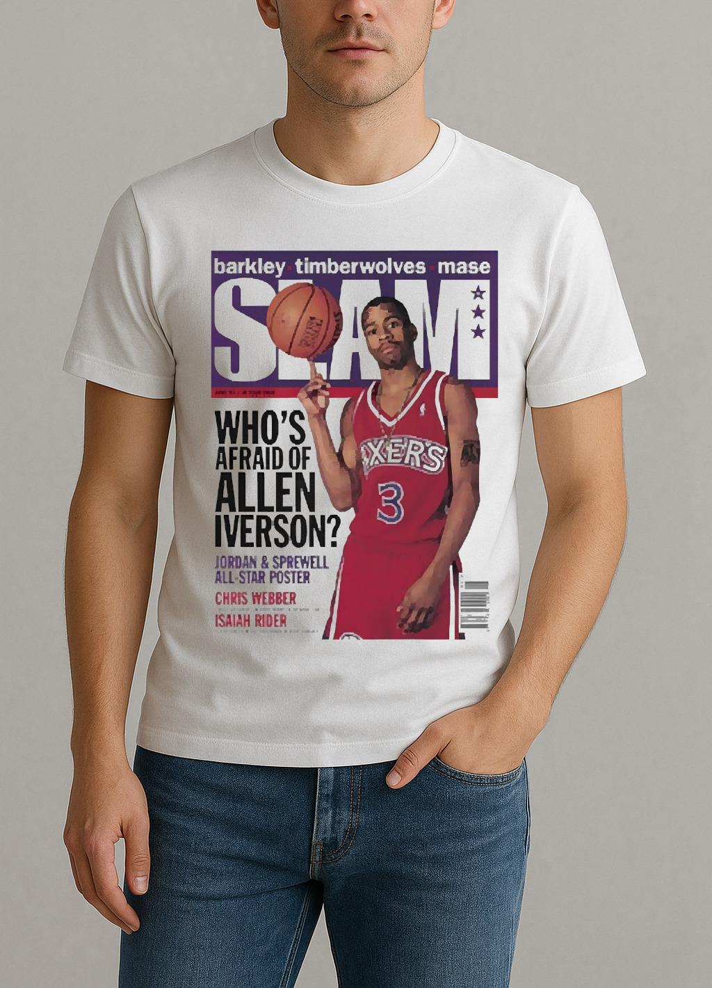 Slam Whos Afraid Of Allen Iverson Premium Shirt
