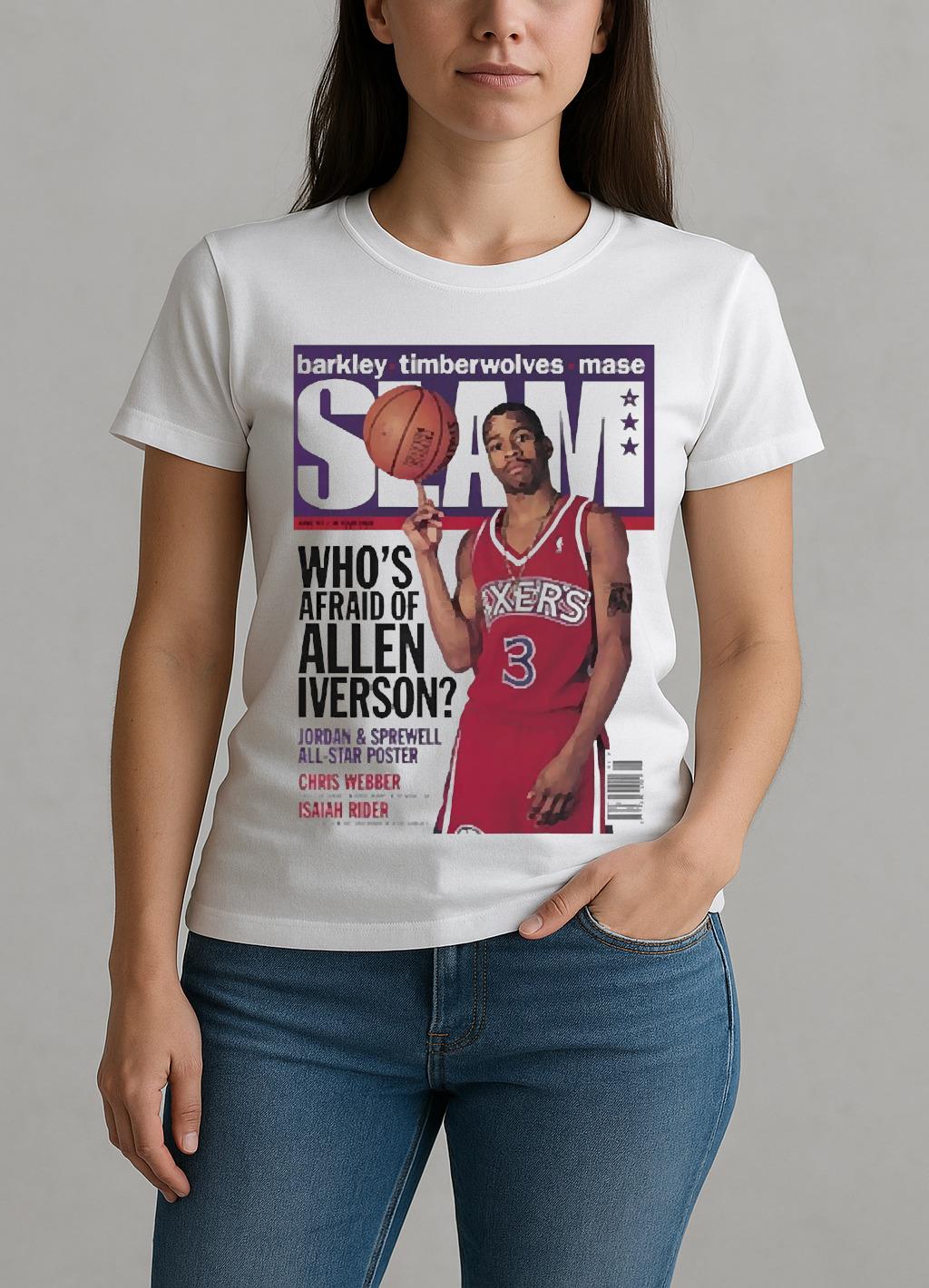 Slam Whos Afraid Of Allen Iverson Premium W-tee