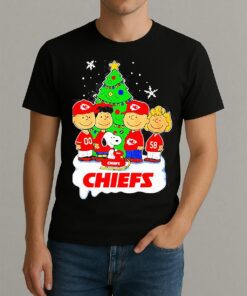 Snoopy Peanuts Kansas City Chiefs Player Christmas Shirt