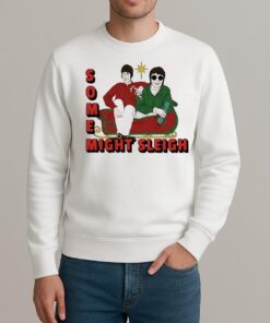 Some Might Sleigh Oasis Christmas Premium sweater