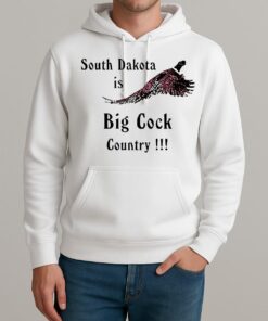 South Dakota Is Big Cock Country Premium Unisexhoodie