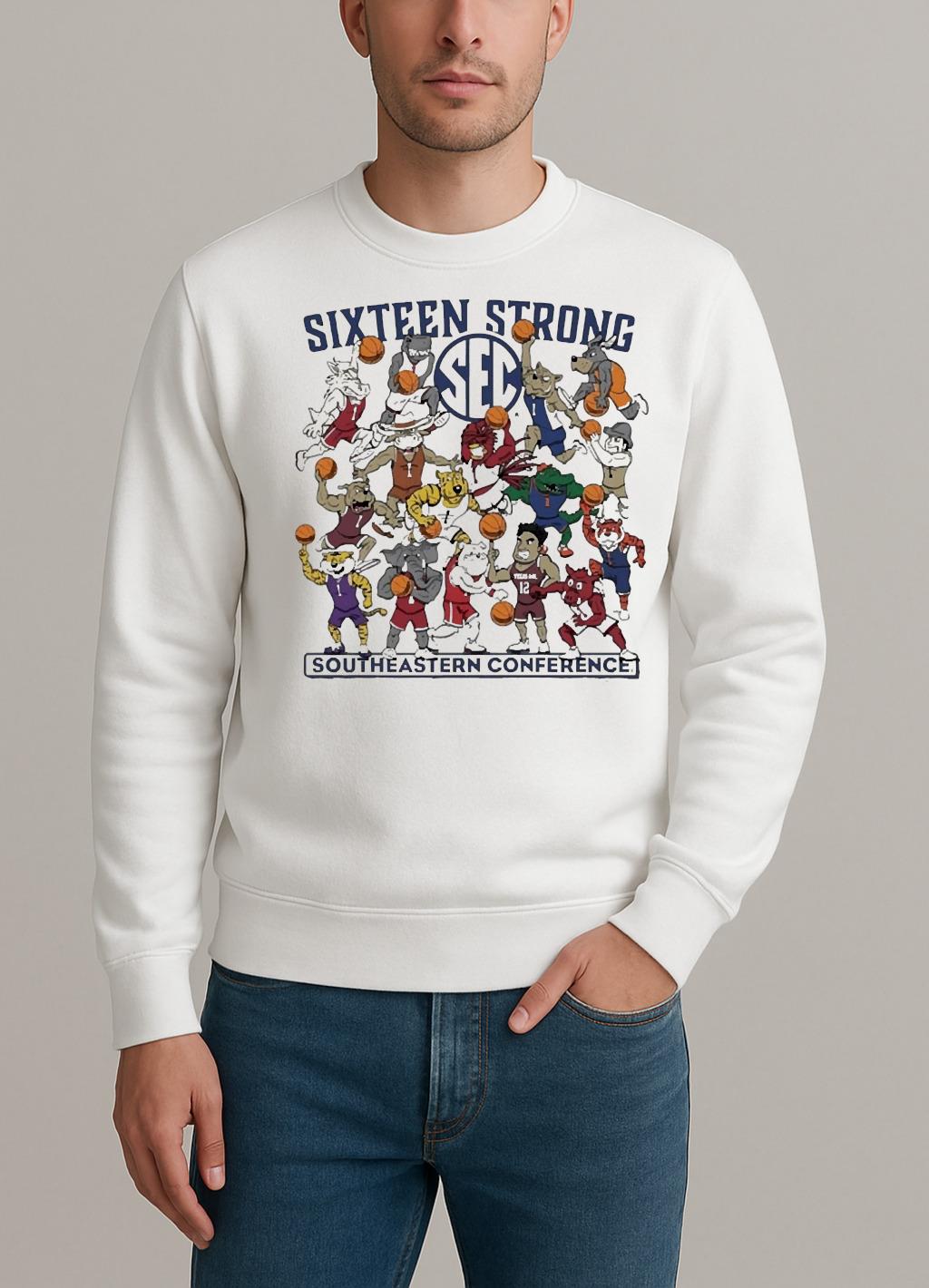 Southeastern Conference Teams Sixteen Strong Premium sweater