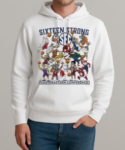 Southeastern Conference Teams Sixteen Strong Premium Unisexhoodie