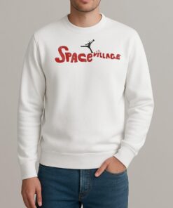 Space Village Air Jordan Parody Logo Premium sweater