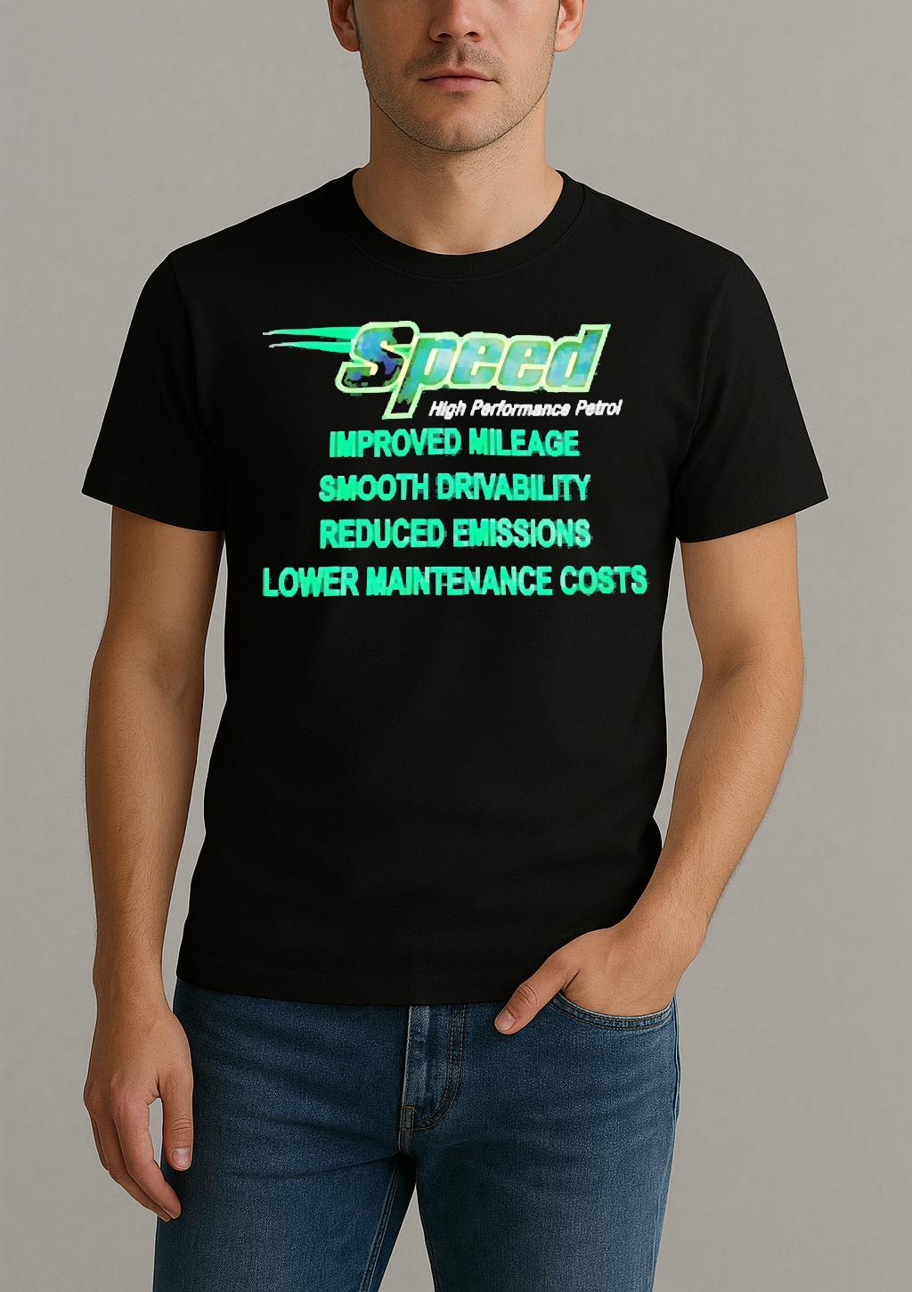 Speed High Performance Petrol Improved Mileage Smooth Drivability Premium Shirt