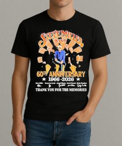 Steve Miller Band 60Th Anniversary 1966 2026 Thank You For The Memories Shirt