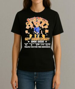 Steve Miller Band 60Th Anniversary 1966 2026 Thank You For The Memories Shirt Womentee