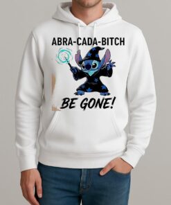 Stitch Witch Abra Cada Bitch Be Gone Shirt Unisexhoodie