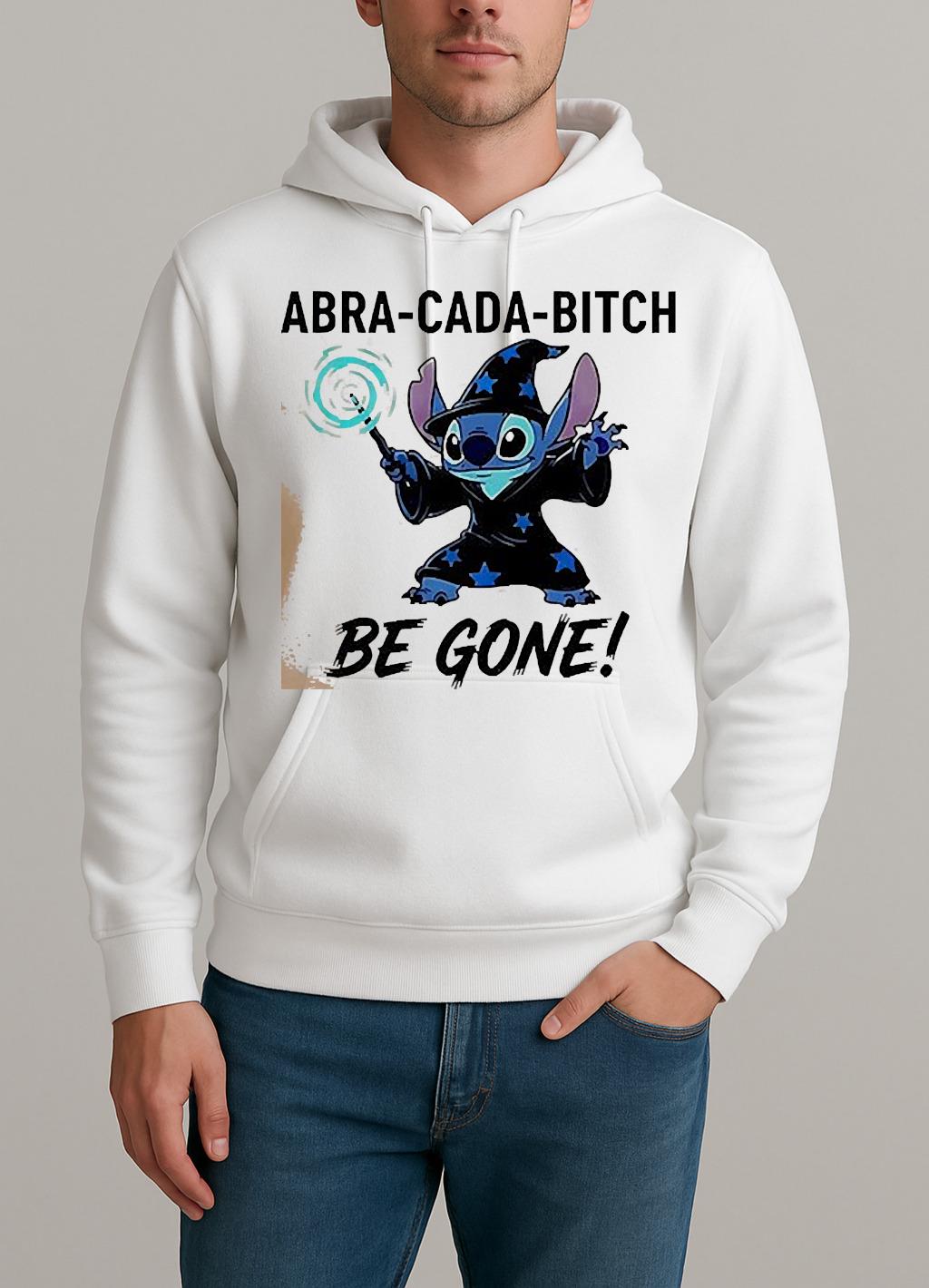 Stitch Witch Abra Cada Bitch Be Gone Shirt Unisexhoodie