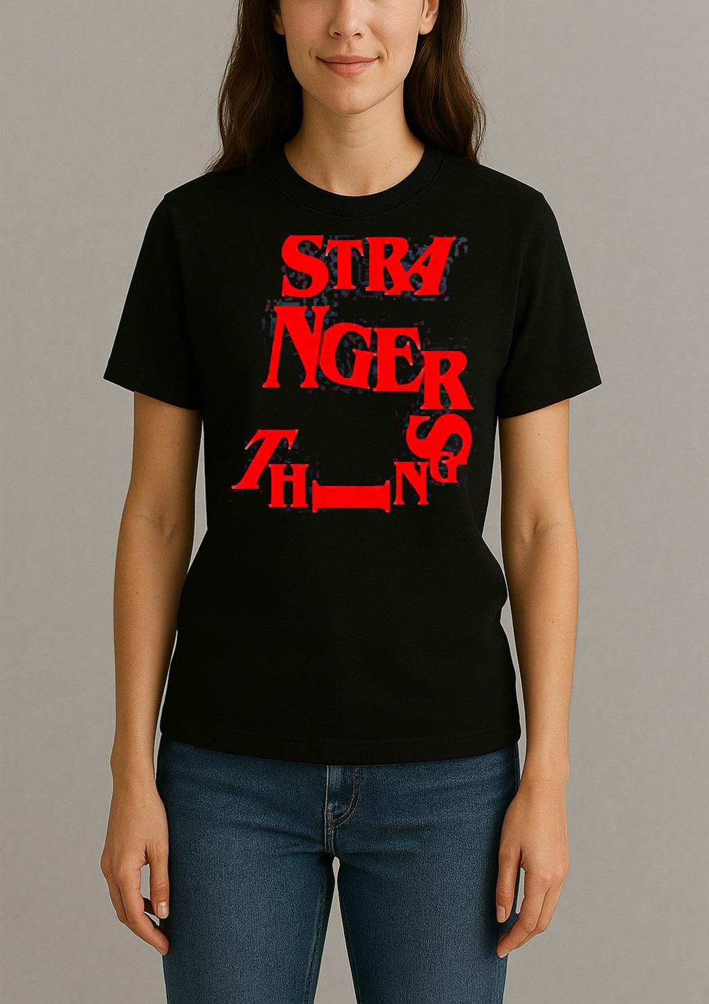 Stranger Things 5 Funny Shirt Womentee