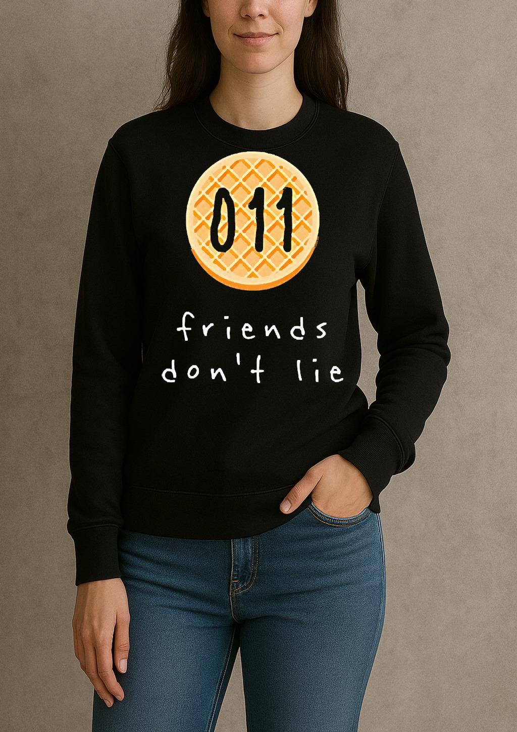 Stranger Things Friends Dont Lie Premium sweater