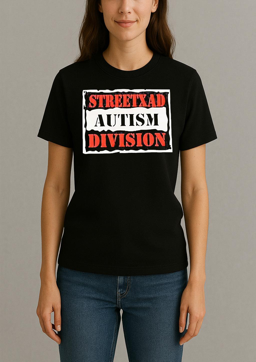 Streetxad Autism Division Shirt Womentee