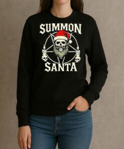 Summon Santa Goth Christmas 2025 Shirt sweater