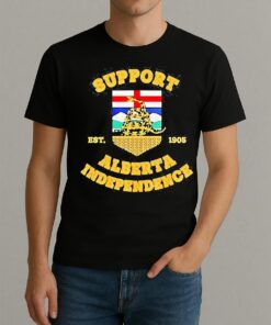 Support Alberta Independence Est 1905 Logo Shirt