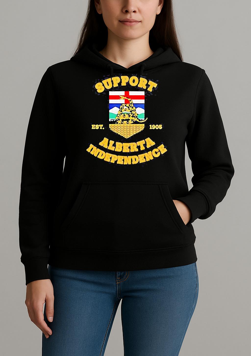 Support Alberta Independence Est 1905 Logo Shirt Unihoodie