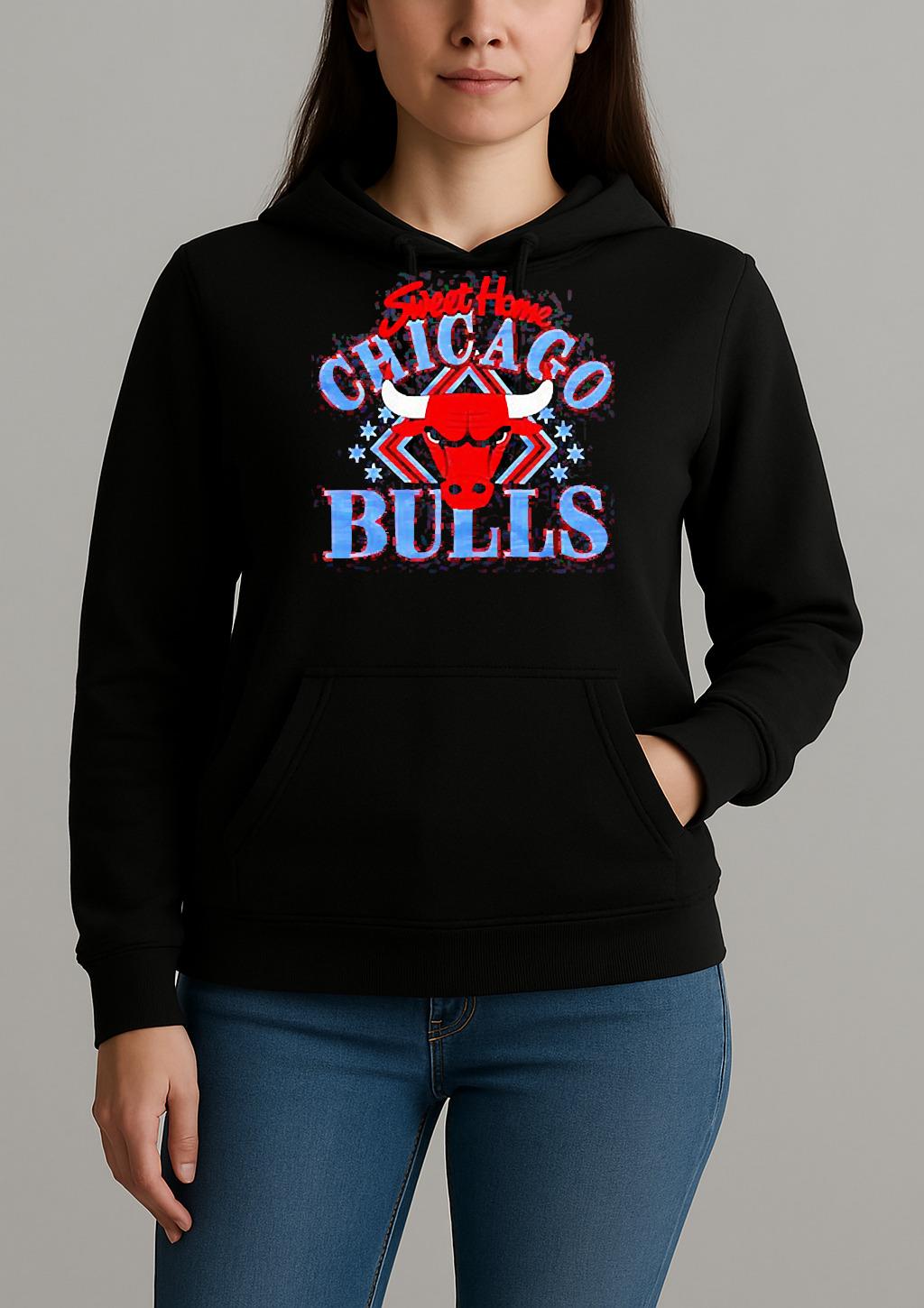 Sweet Home Chicago Bulls 2025 Logo Shirt Unihoodie