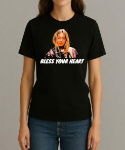 Sydney Sweeney Bless Your Heart Shirt Womentee