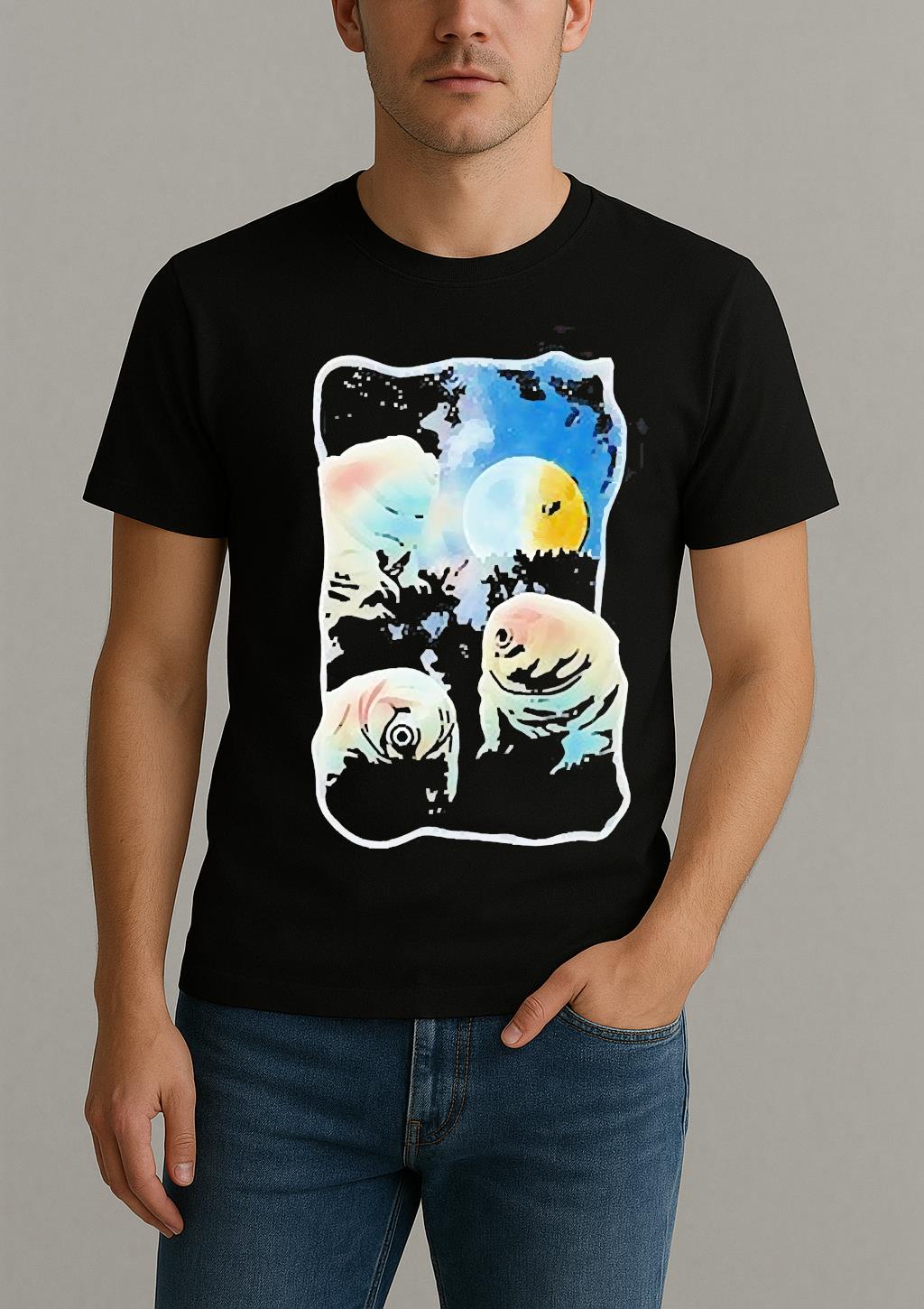 Tardigrades Howling At Moon Tardigrade Lovers Shirt