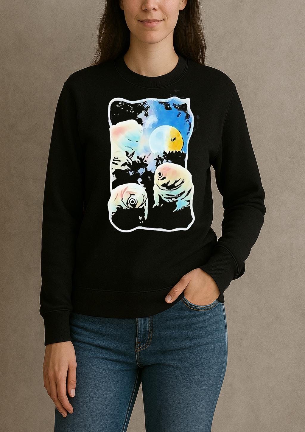 Tardigrades Howling At Moon Tardigrade Lovers Shirt sweater