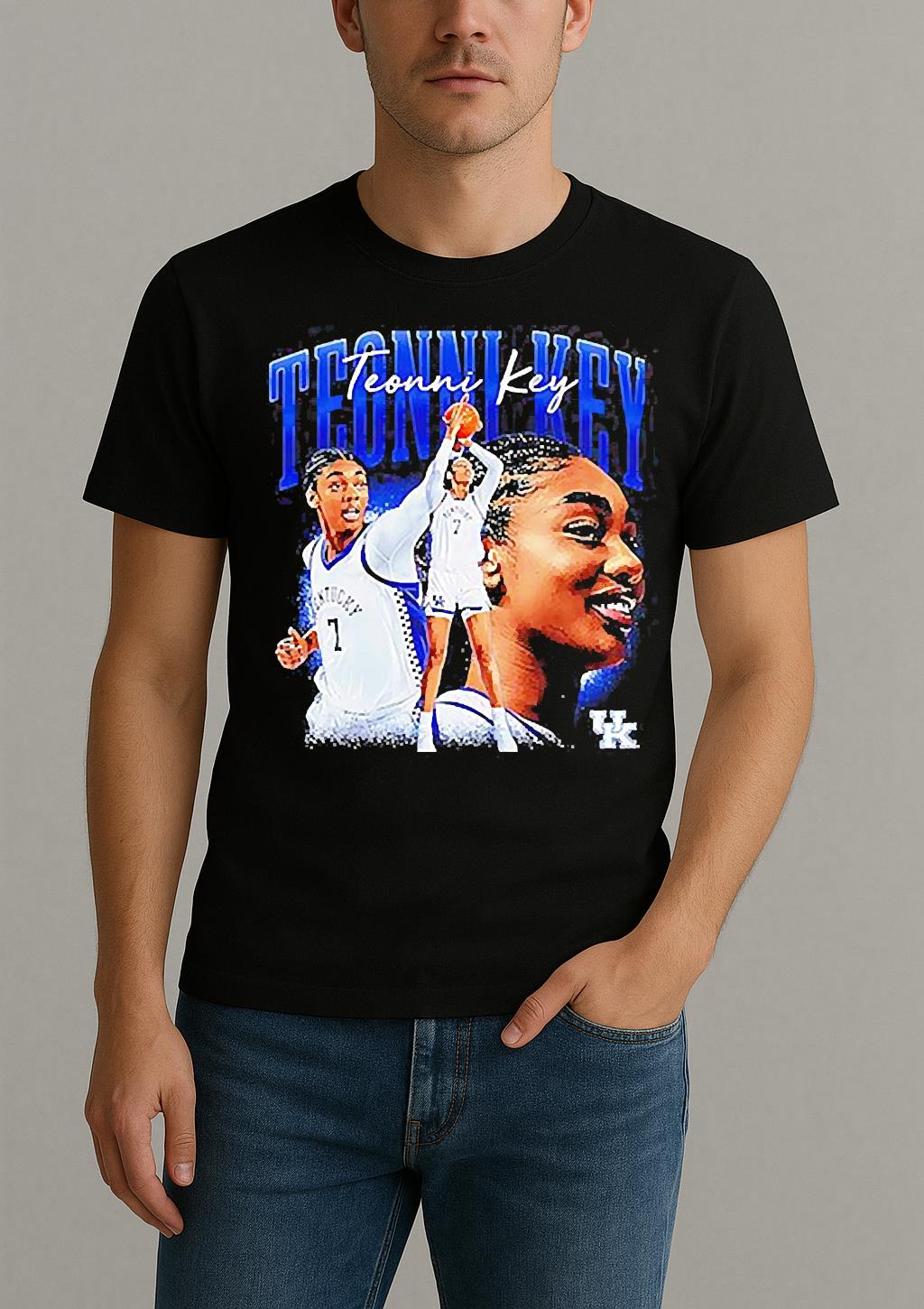 Teonni Key Kentucky Womens Basketball Collage Shirt
