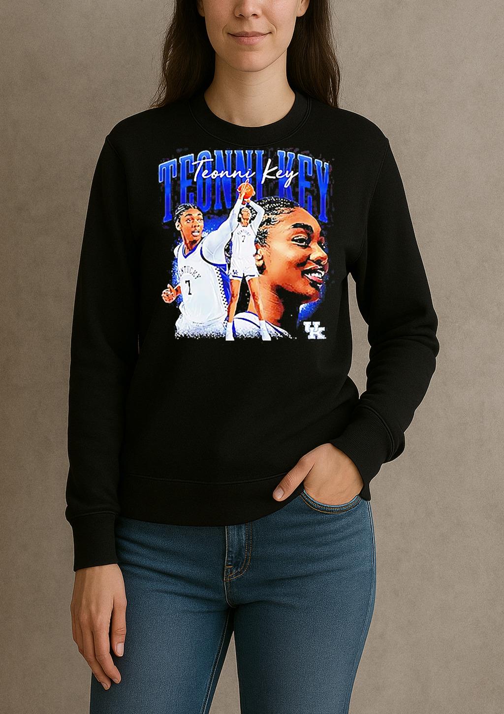 Teonni Key Kentucky Womens Basketball Collage Shirt sweater