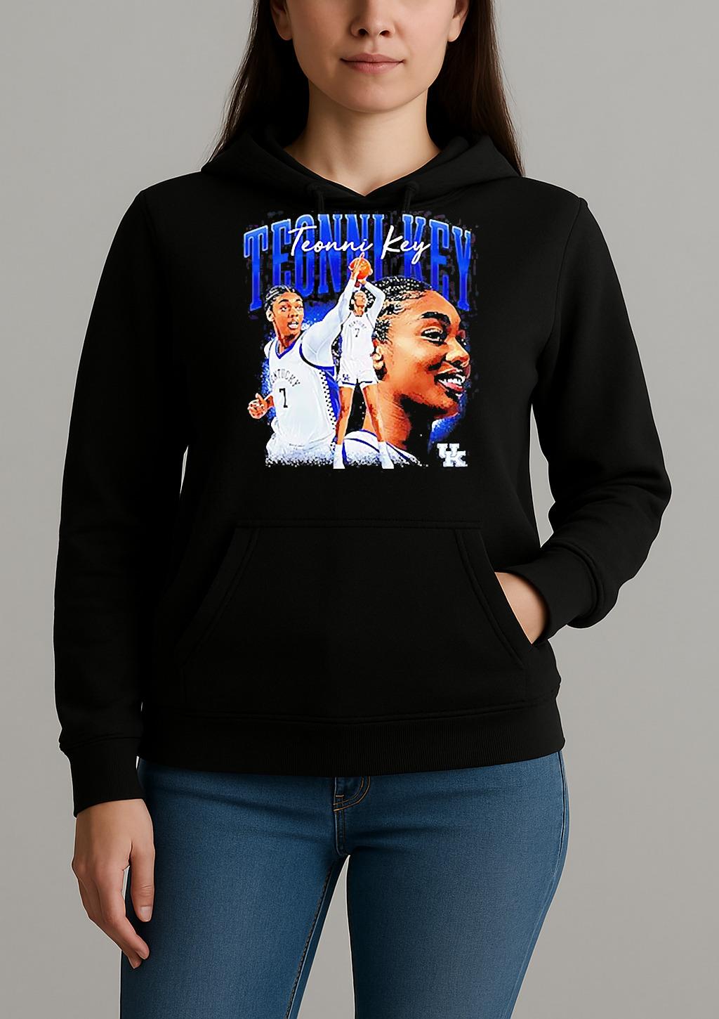 Teonni Key Kentucky Womens Basketball Collage Shirt Unihoodie