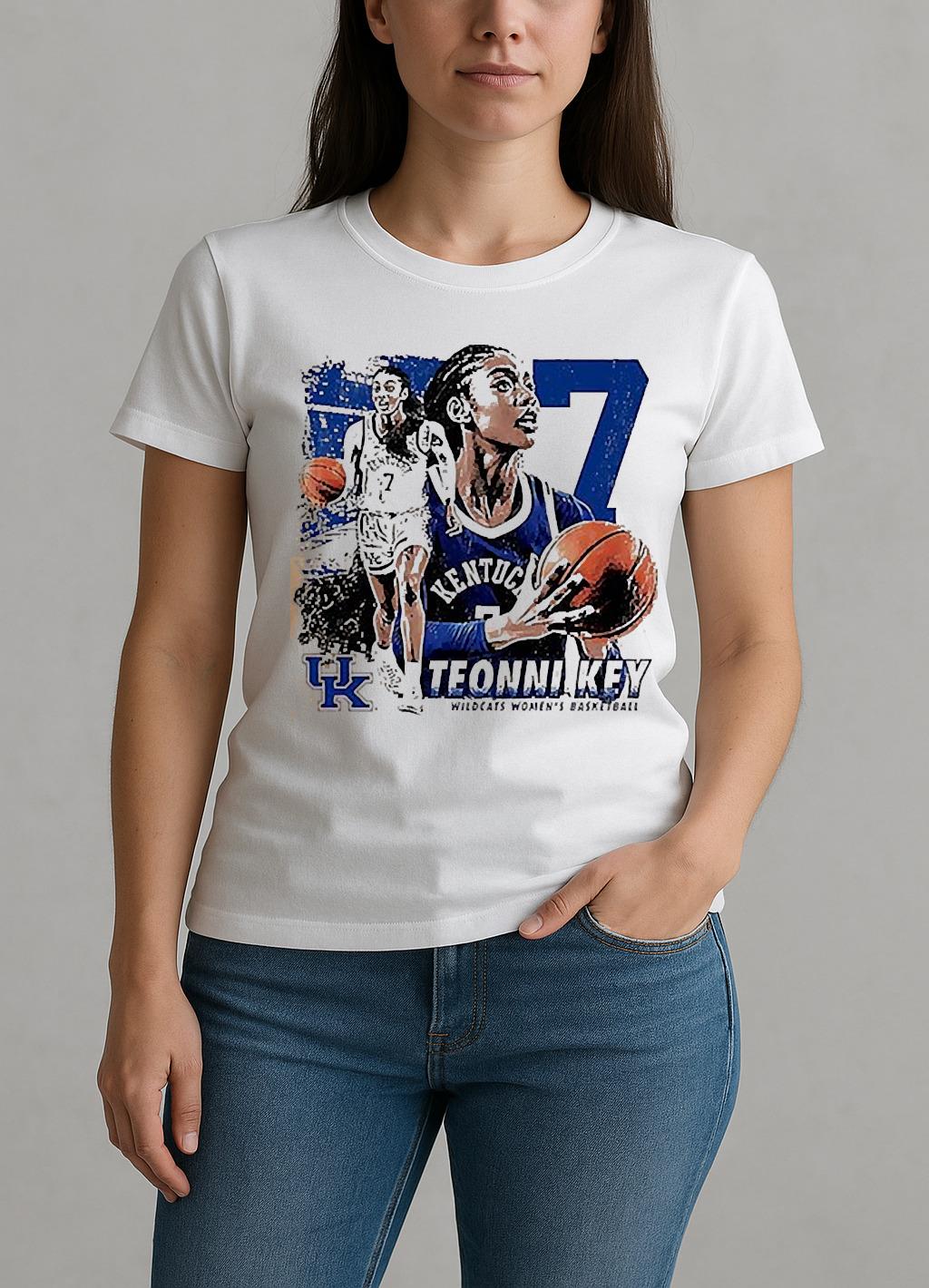 Teonni Key Kentucky Womens Basketball Vintage Shirt W-tee
