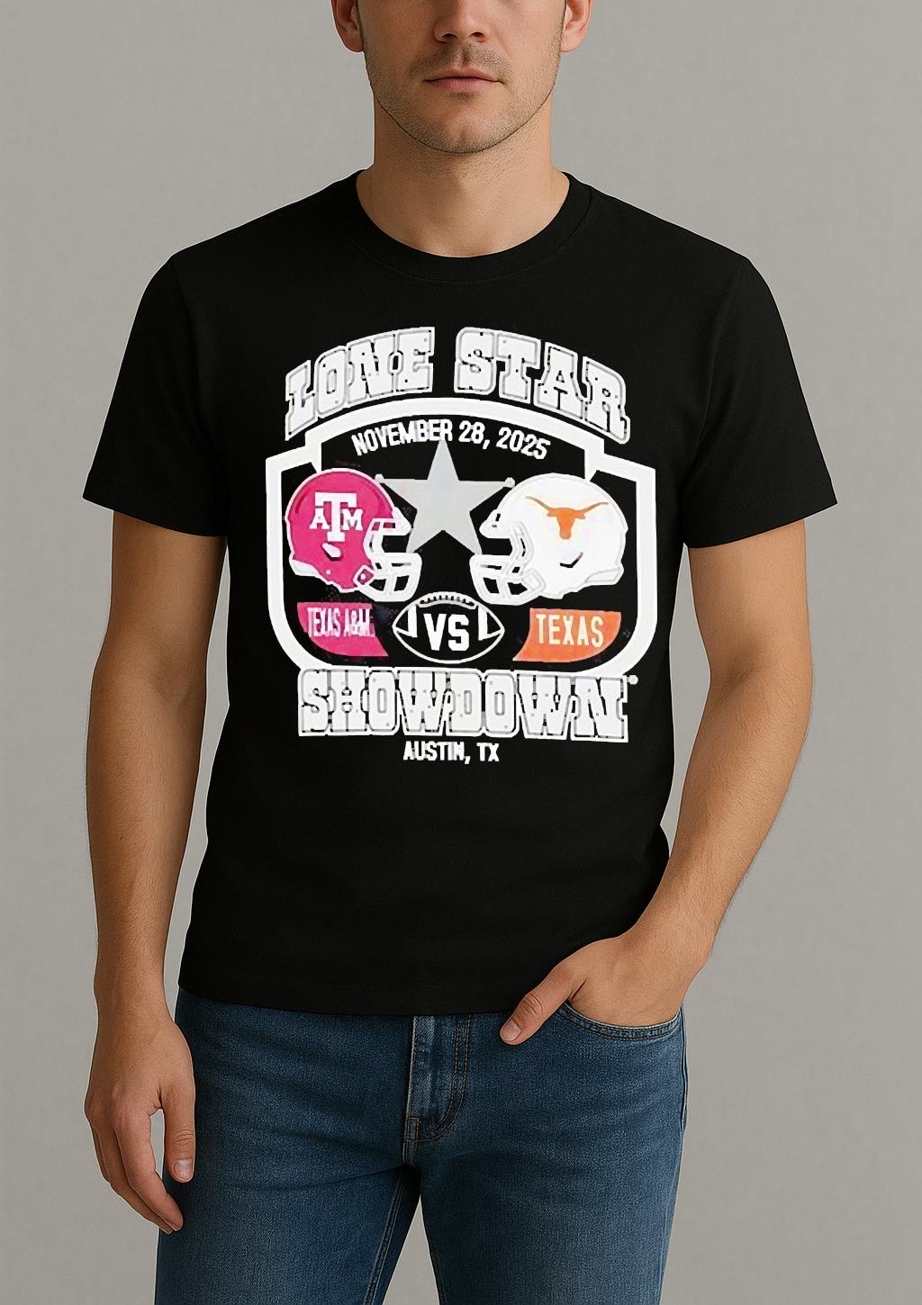 Texas Longhorns Vs Texas Aampm Aggies Lone Star Showdown Austin Tx Shirt