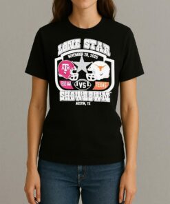 Texas Longhorns Vs Texas Aampm Aggies Lone Star Showdown Austin Tx Shirt Womentee