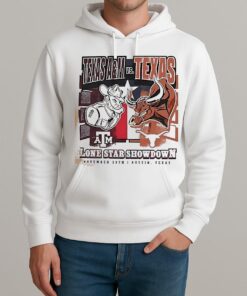 Texas Longhorns Vs Texas Aampm Aggies Lone Star Showdown Mascots Nov 28Th Austin Texas Shirt Unisexhoodie