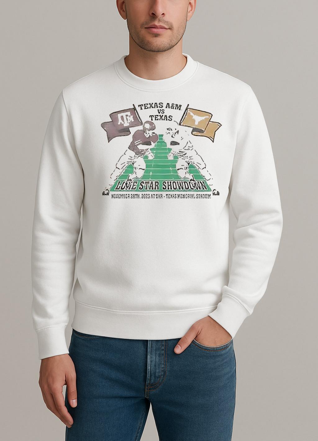 Texas Longhorns Vs Texas Aampm Lone Star Showdown Shirt sweater